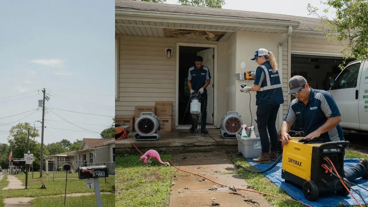 Storm Damage Water Removal in Moss, TN near me